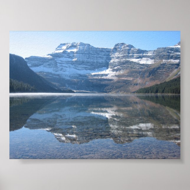 Cameron Lake Herbst Poster (Vorne)