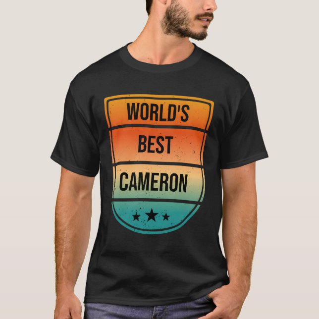 Cameron Name T-Shirt (Vorderseite)