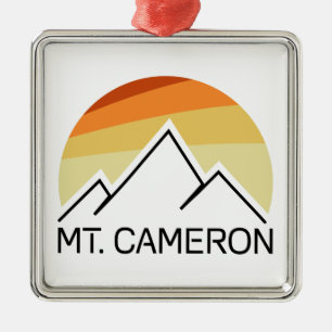 Cameron Retro Ornament Aus Metall