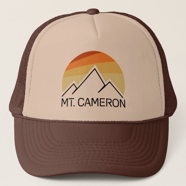 Cameron Retro Truckerkappe (Vorderseite)