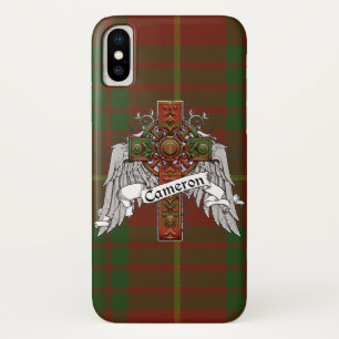 Cameron Tartan Cross iPhone X Hülle