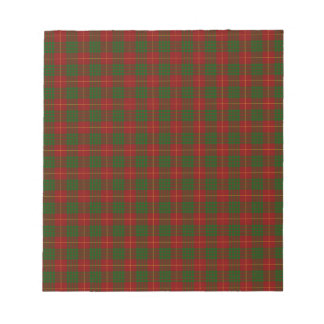 Cameron Tartan Notizblock