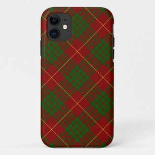 Cameron Tartan rot grün kariert Case-Mate iPhone Hülle