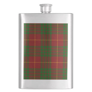 Cameron Tartan Rot kariert Flachmann