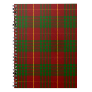 Cameron Tartan Rot kariert Notizblock
