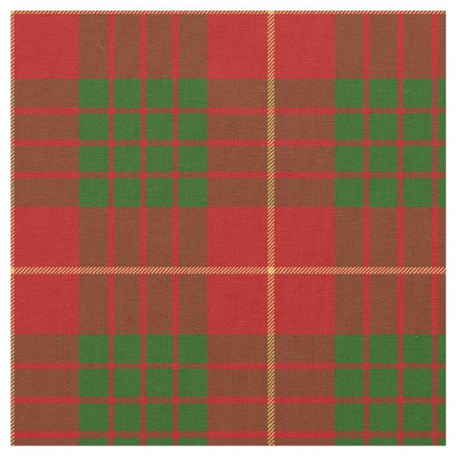 Camerontartan-Druck Stoff (Nahaufnahme)
