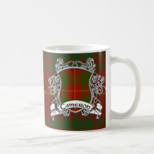 Camerontartan-Schild Kaffeetasse