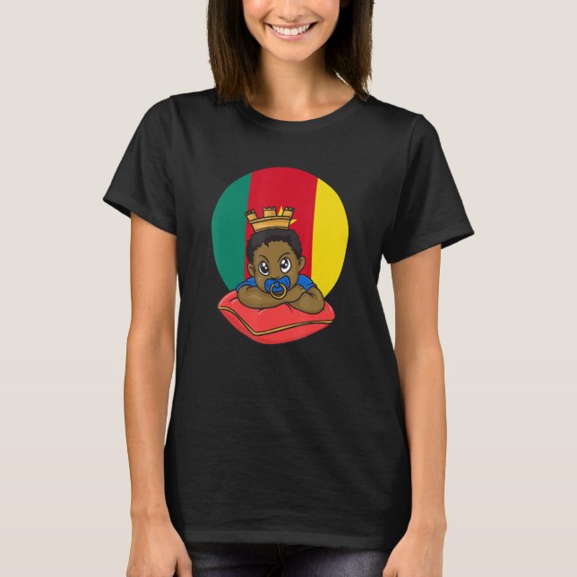 Cameroon Cameroonian Africa Proud Prince Boy Son M T-Shirt (Vorderseite)