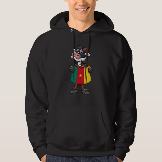 Cameroon Cow Fan Hoodie (Vorderseite)