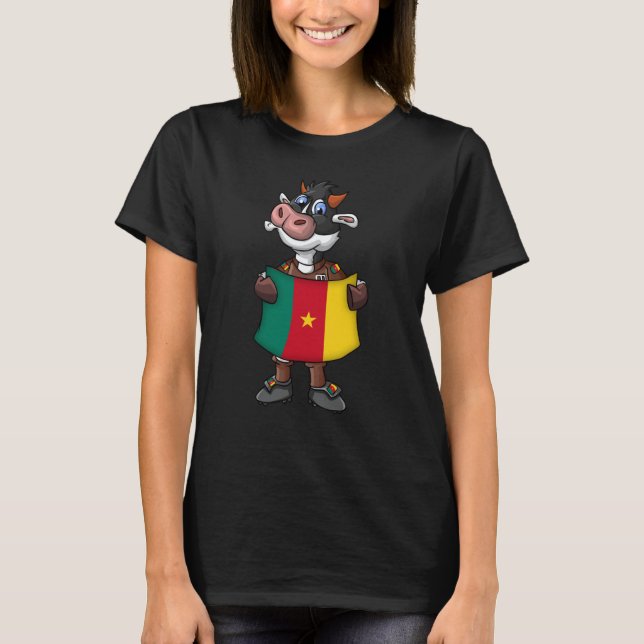 Cameroon Cow Fan T-Shirt (Vorderseite)