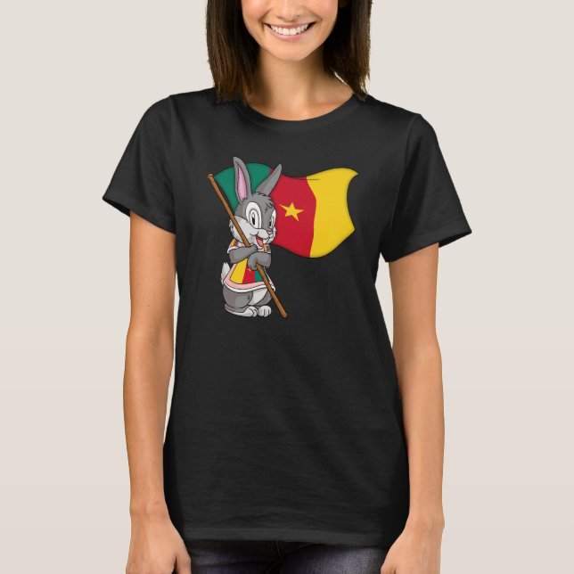 Cameroon fan rabbit T-Shirt (Vorderseite)