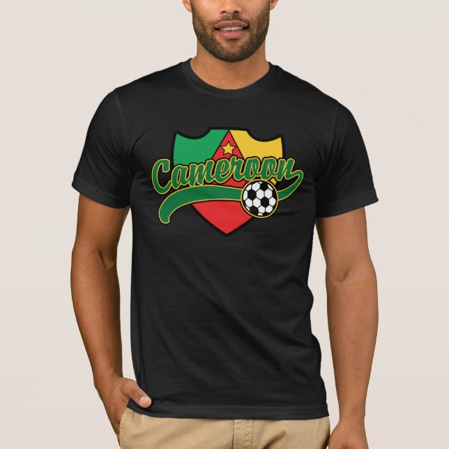 Cameroon Soccer T-Shirt (Vorderseite)