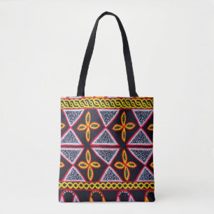 Cameroon Toghu Muster Tote Bag