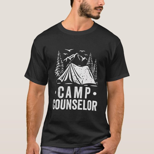 Camg Worker Camp Employee Camper Camp Counselor T-Shirt (Vorderseite)