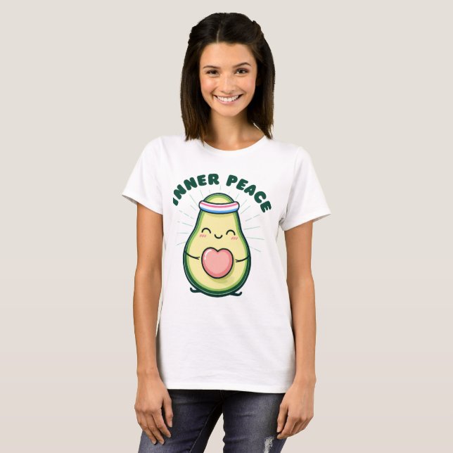 Camicia Avocado, T - Shirt Niedlich Aguacate Lover (Vorne ganz)