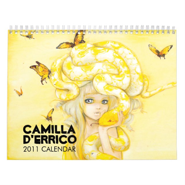 Camilla d'Errico Kalender 2011 (Titelbild)