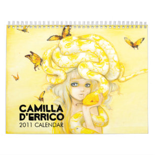 Camilla d'Errico Kalender 2011