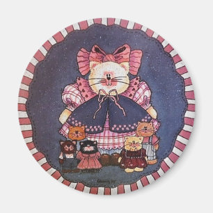 Camilla-Miezekatze-Magnet Magnet