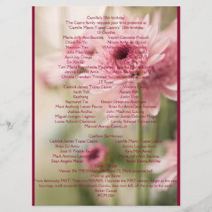 CAMILLE 18. PROGRAMM