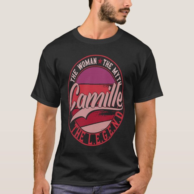 Camille die Lady des Mythos der Legende T-Shirt (Vorderseite)