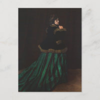 Camille (Frau im grünen Kleid) von Claude Monet