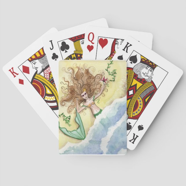 Camille Grimshaw gewaschen herauf Spielkarten (Rückseite)