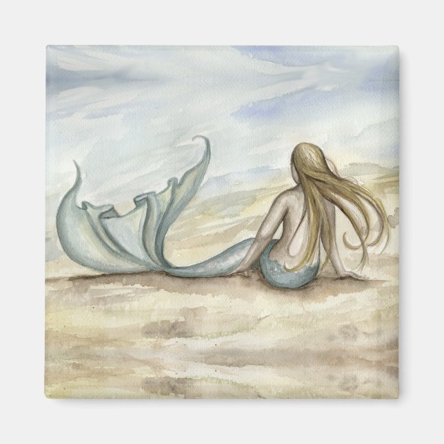 Camille Grimshaw Seaside Mermaid Magnet (Vorne)