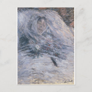 Camille Monet auf ihrem Sterbebett (1879) Postkarte