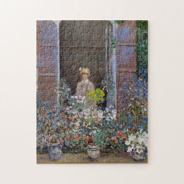Camille Monet - ein wahrhaftiges Kunstwerk Puzzle (Vertikal)