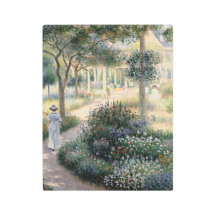 Camille Monet im Garten in Argentinien