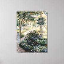 Camille Monet im Garten in Argentinien