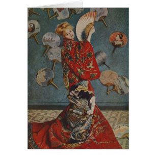 Camille Monet im japanischen Kostüm von Claude Mon