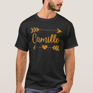 CAMILLE Personalisiert Name Funny Geburtstag Custo T-Shirt