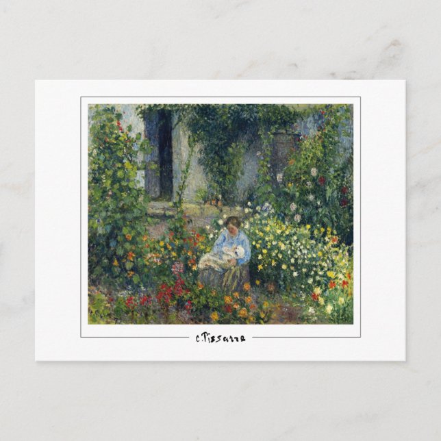 Camille Pissarro #129-2 - Fine Art Postcard Postkarte (Vorderseite)
