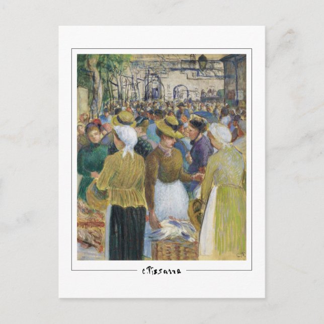Camille Pissarro #132-2 - Fine Art Postcard Postkarte (Vorderseite)