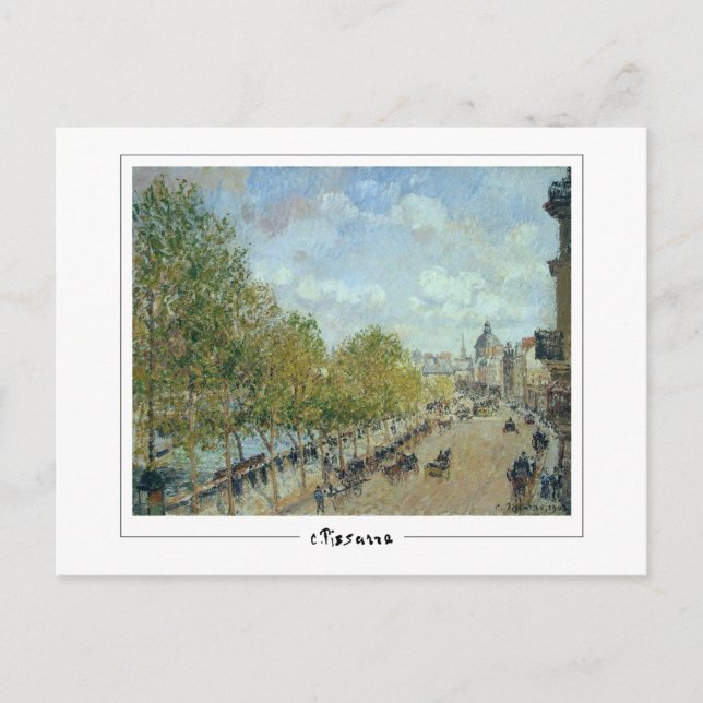Camille Pissarro #216-2 - Fine Art Postcard Postkarte (Vorderseite)