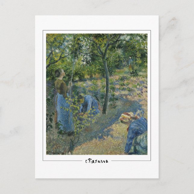 Camille Pissarro #30 - Fine Art Postcard Postkarte (Vorderseite)