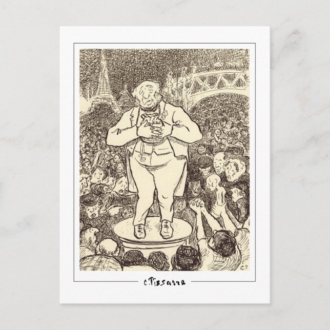 Camille Pissarro #363-2 - Fine Art Postcard Postkarte (Vorderseite)