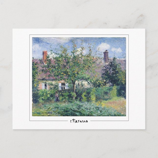 Camille Pissarro #385-2 - Fine Art Postcard Postkarte (Vorderseite)