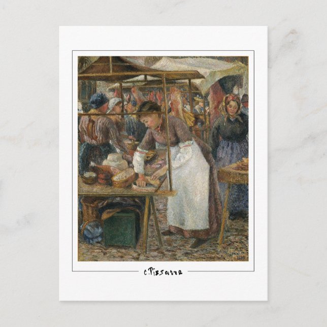 Camille Pissarro #403-2 - Fine Art Postcard Postkarte (Vorderseite)