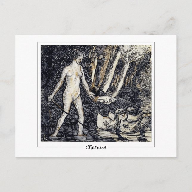 Camille Pissarro #472-2 - Fine Art Postcard Postkarte (Vorderseite)