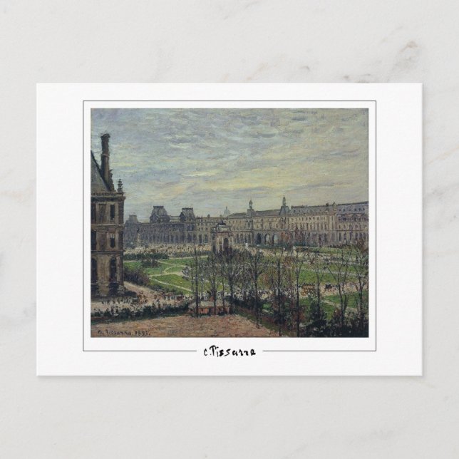 Camille Pissarro #496-2 - Fine Art Postcard Postkarte (Vorderseite)