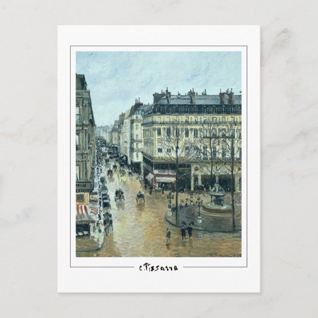 Camille Pissarro #542 - Fine Art Postcard Postkarte (Vorderseite)