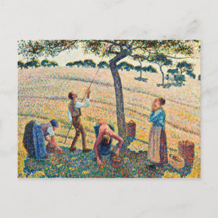Camille Pissarro - Apple Harvest Postkarte