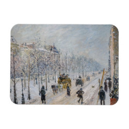Camille Pissarro - Äußere Boulevards, Schneeeffekt Magnet