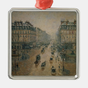 Camille Pissarro Avenue de L'Opera, Paris, 1898 Ornament Aus Metall