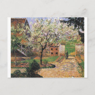 Camille Pissarro - Blütenpflanze Tree 1894 Eragny Postkarte