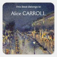 Camille Pissarro - Boulevard Montmartre bei Nacht