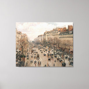 Camille Pissarro Boulevard Montmartre Leinwanddruck