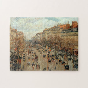 Camille Pissarro Boulevard Montmartre Malerei Puzzle